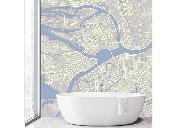 Wallpapers Map of Amsterdam