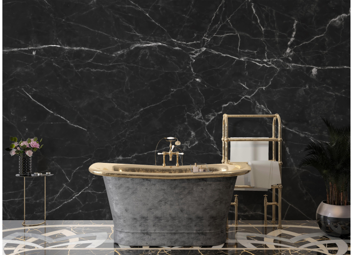 Wallpapers Classic marble black - Фото 2