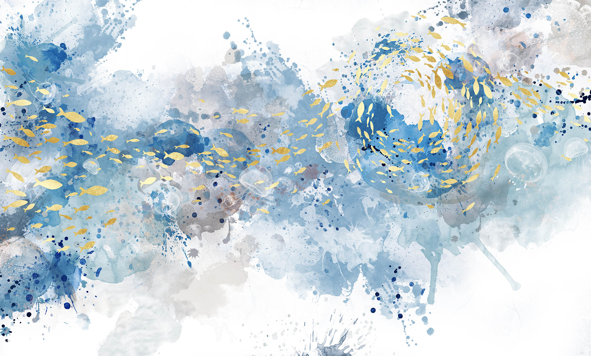 Wallpaper Fish splash
