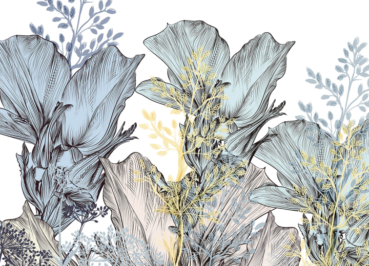Wallpaper Meadow herbs - Фото 4