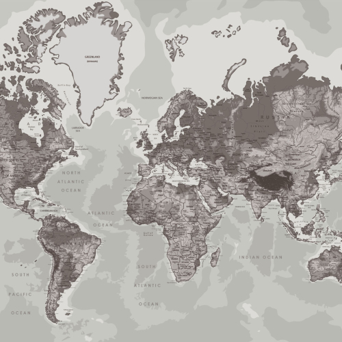 Вологостійкі Фотошпалери One more map
