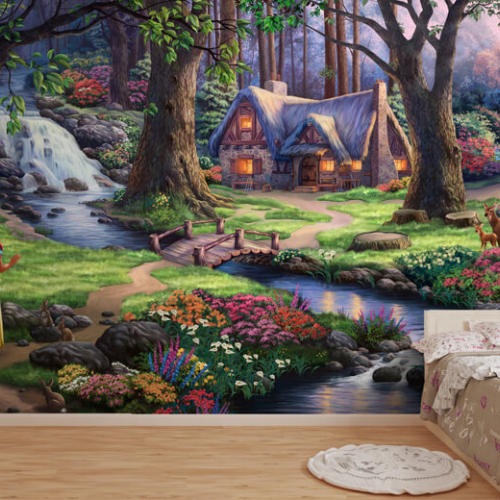 Wallpapers for girl&#039;s nursery Snow White