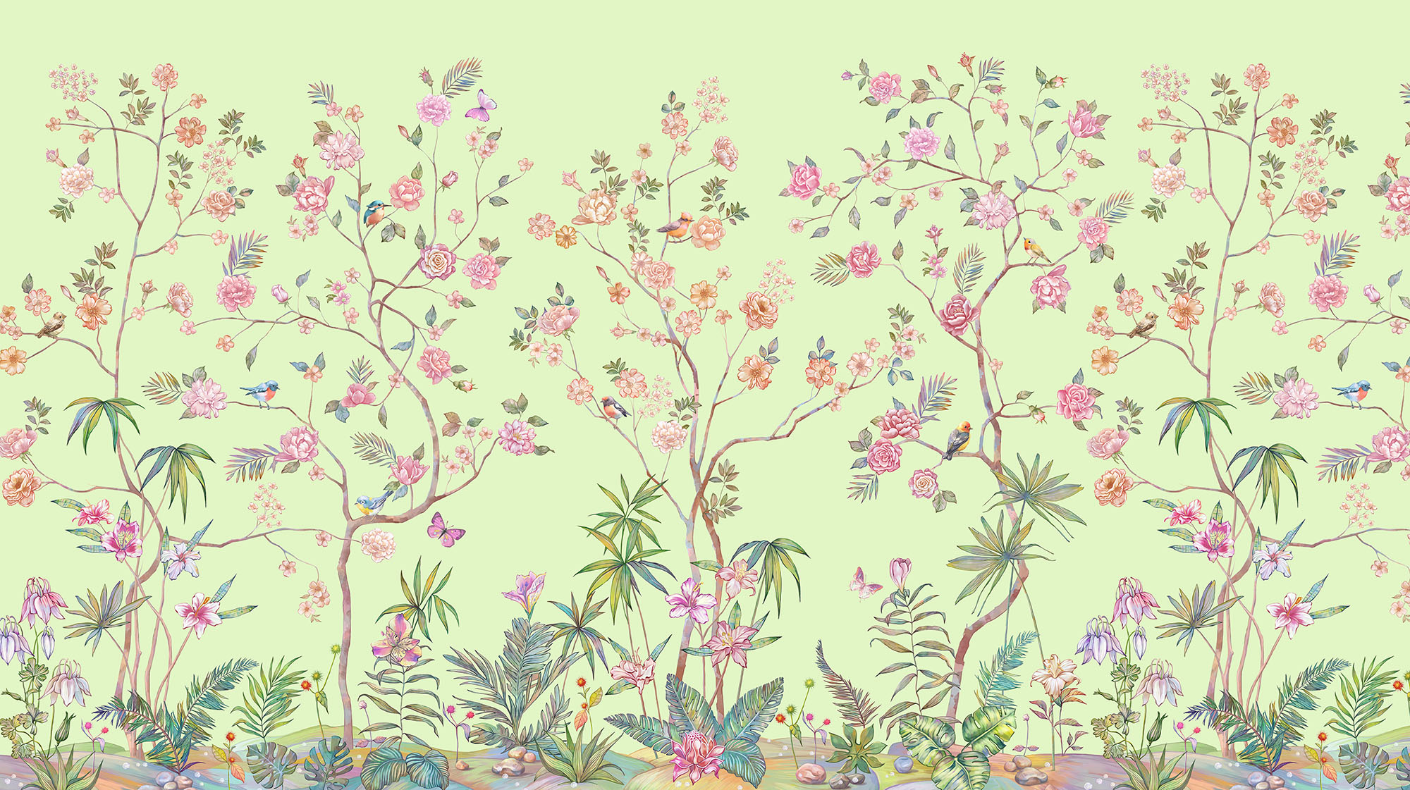 Wallpaper Charleston Garden