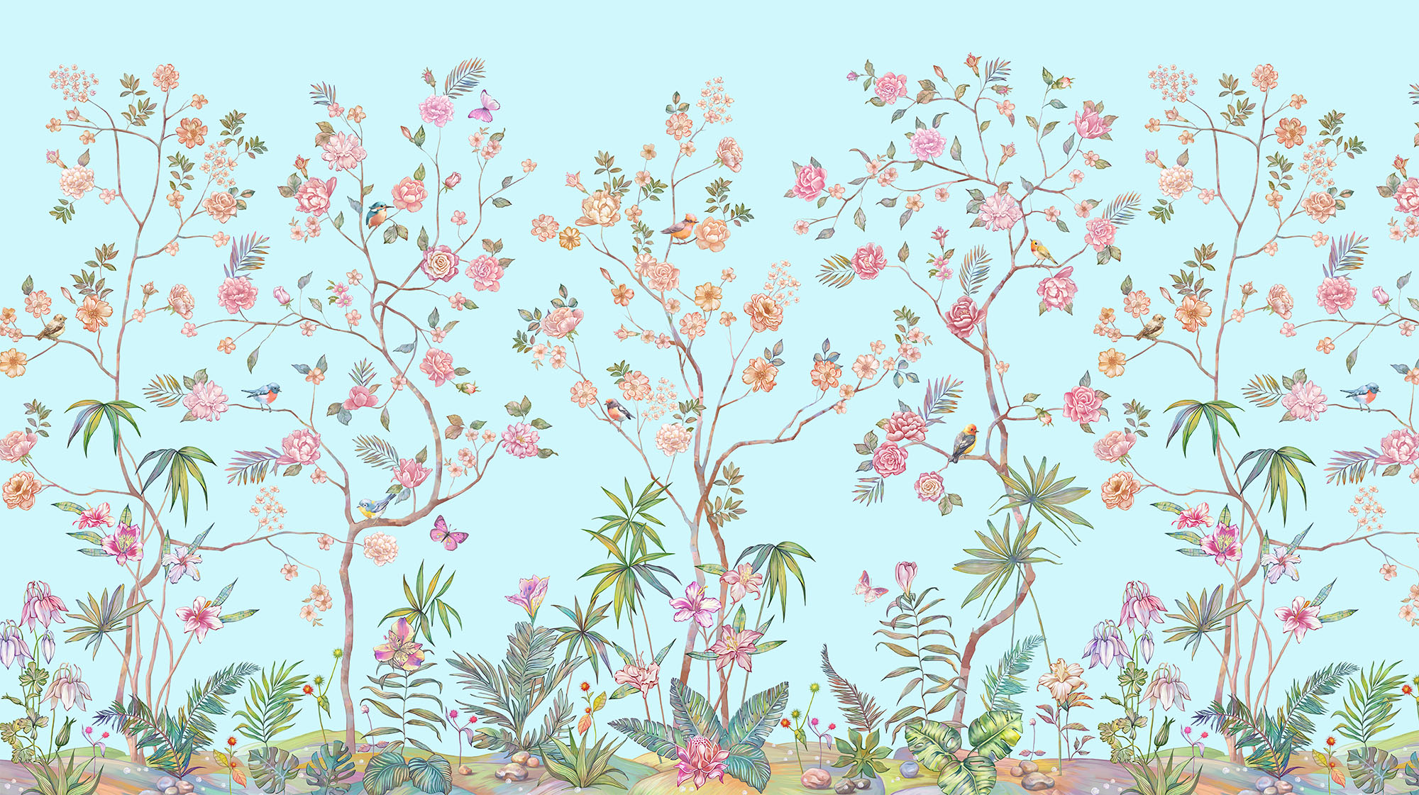 Wallpaper Charleston Garden