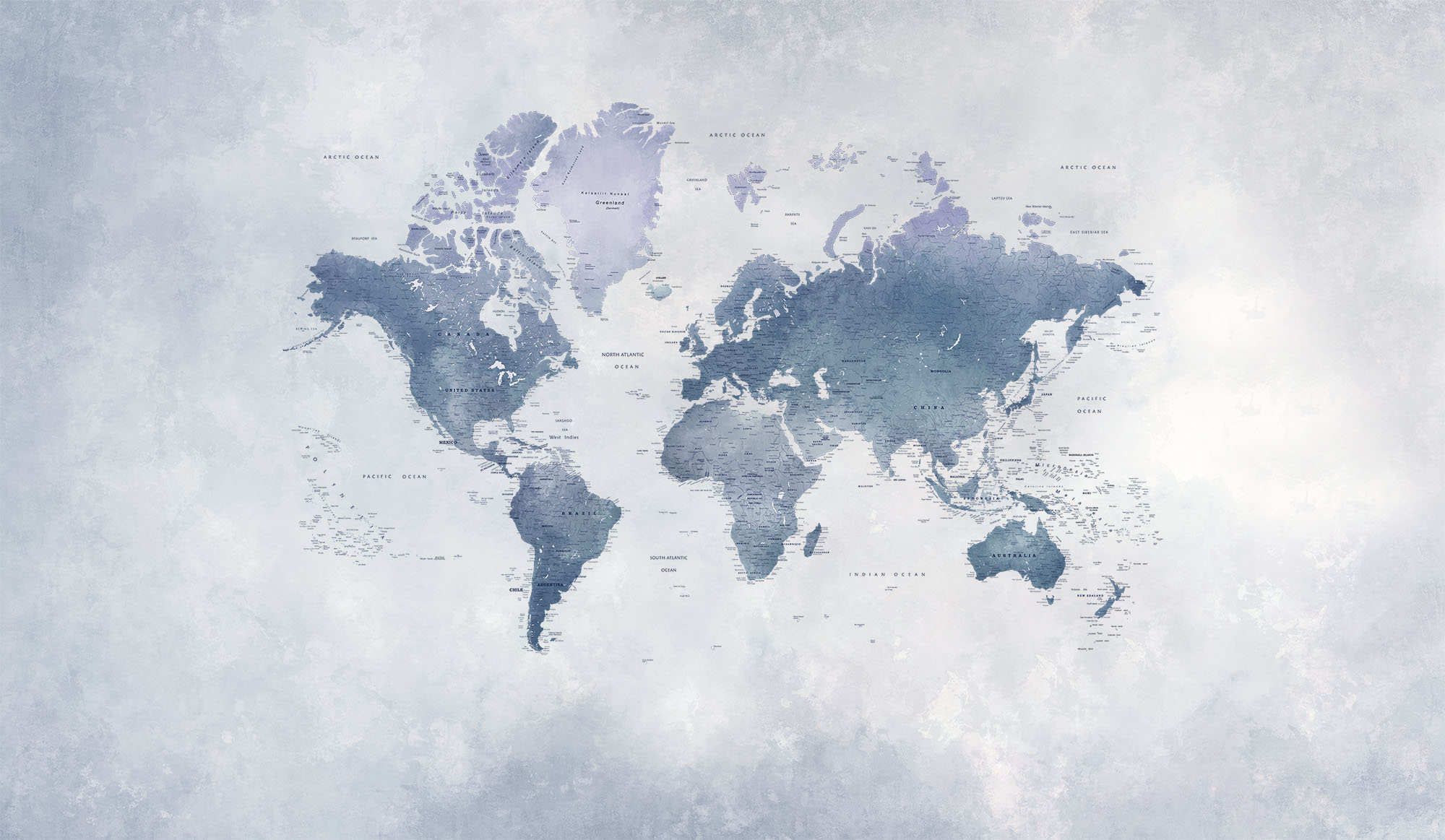 Бесшовные Фотообои BBG Map