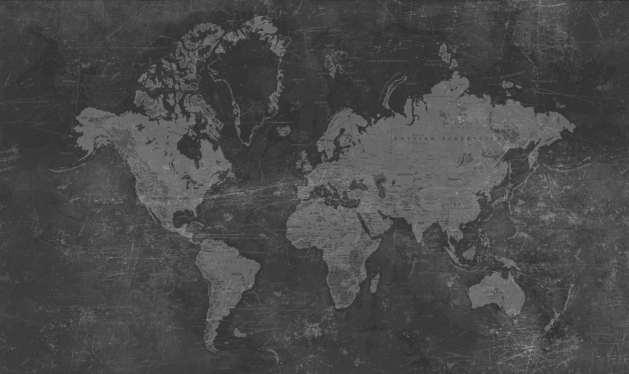 Wallpaper World map