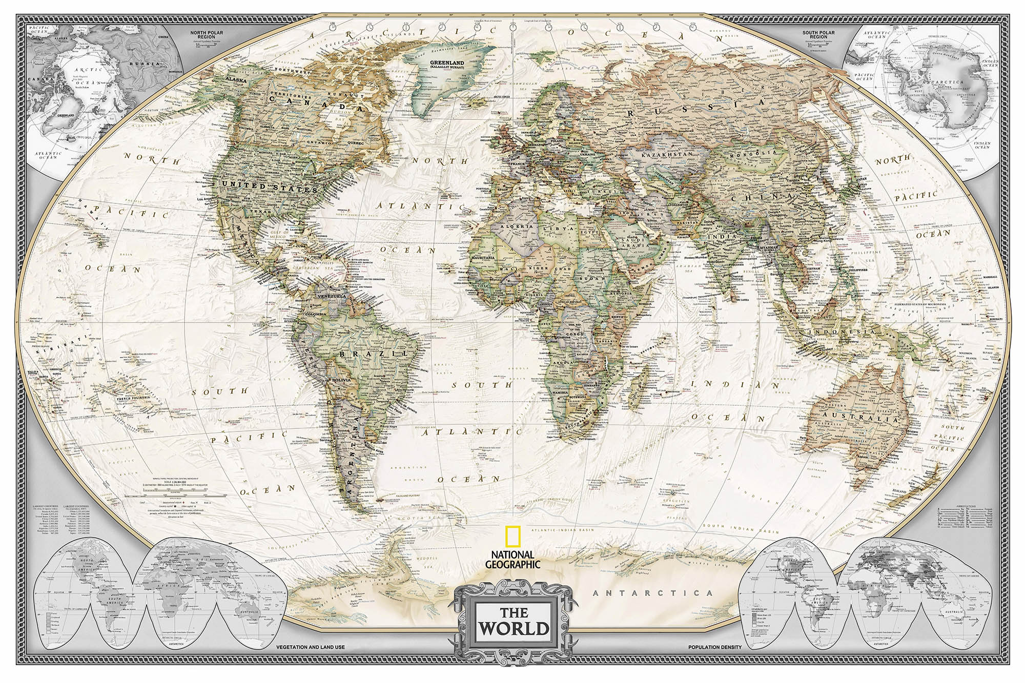 Безшовні Фотошпалери The world