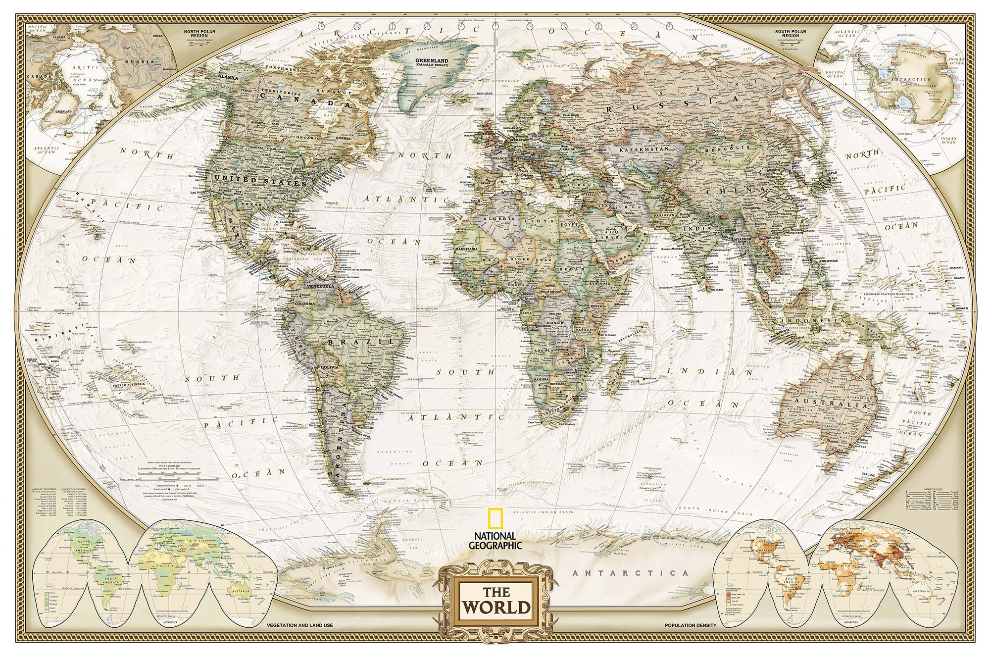 Безшовні Фотошпалери The world