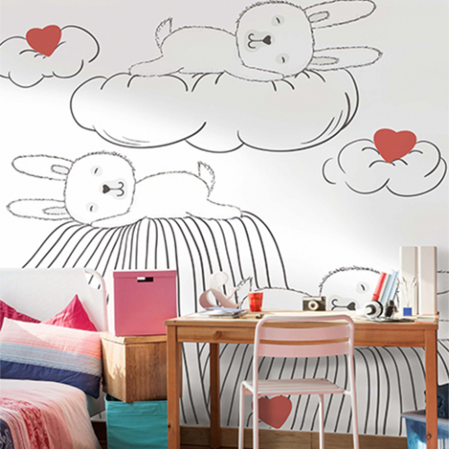 Kids Wallpaper artspace For girl Kids walls Dreams come true