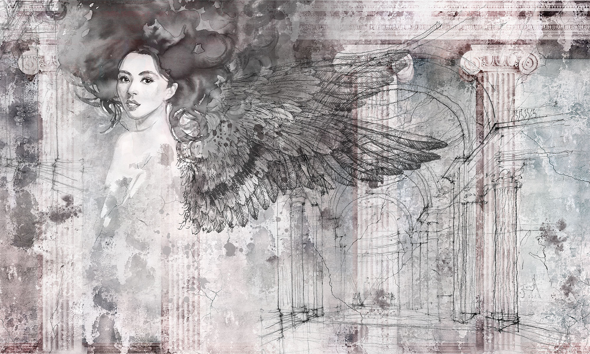 Безшовні Фотошпалери You are my angel
