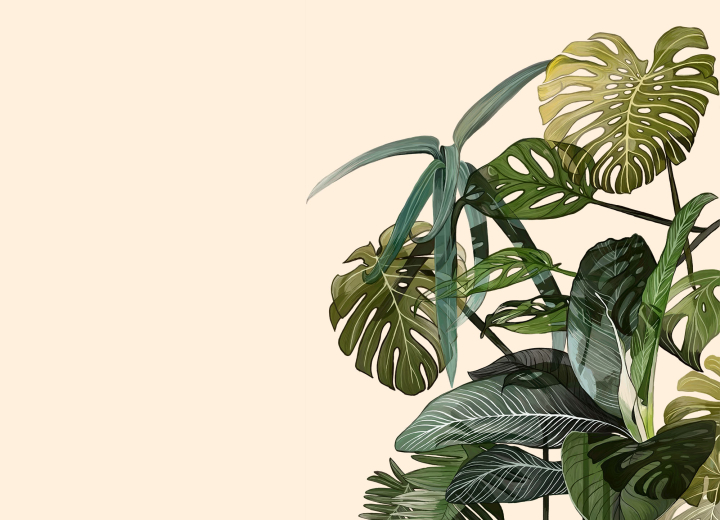 Wallpaper Monstera - Фото 3