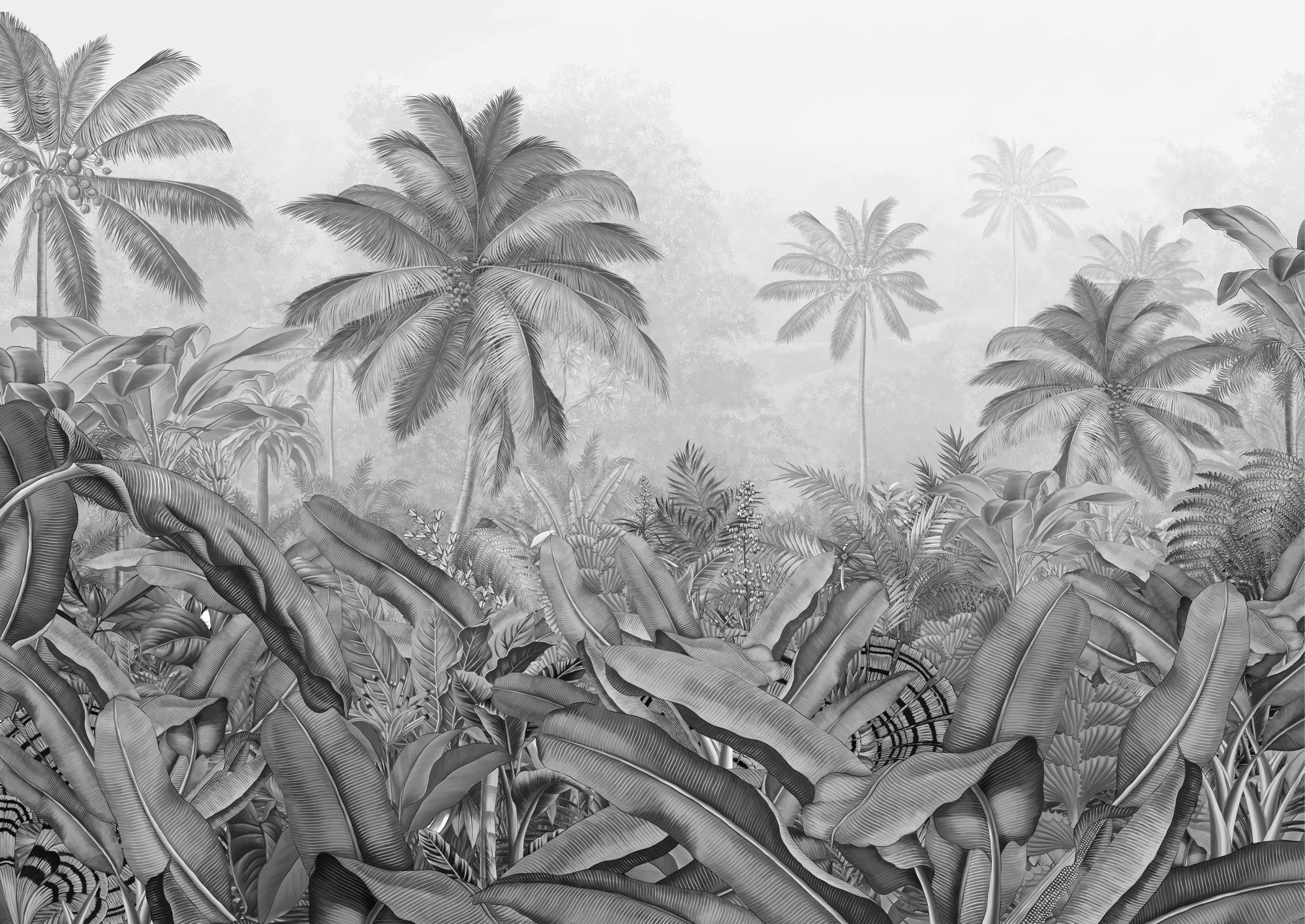 Бесшовные Фотообои Palms