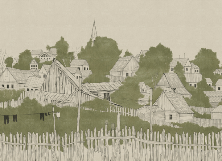 Безшовні Фотошпалери Villaggio di Leopoli - Фото 3