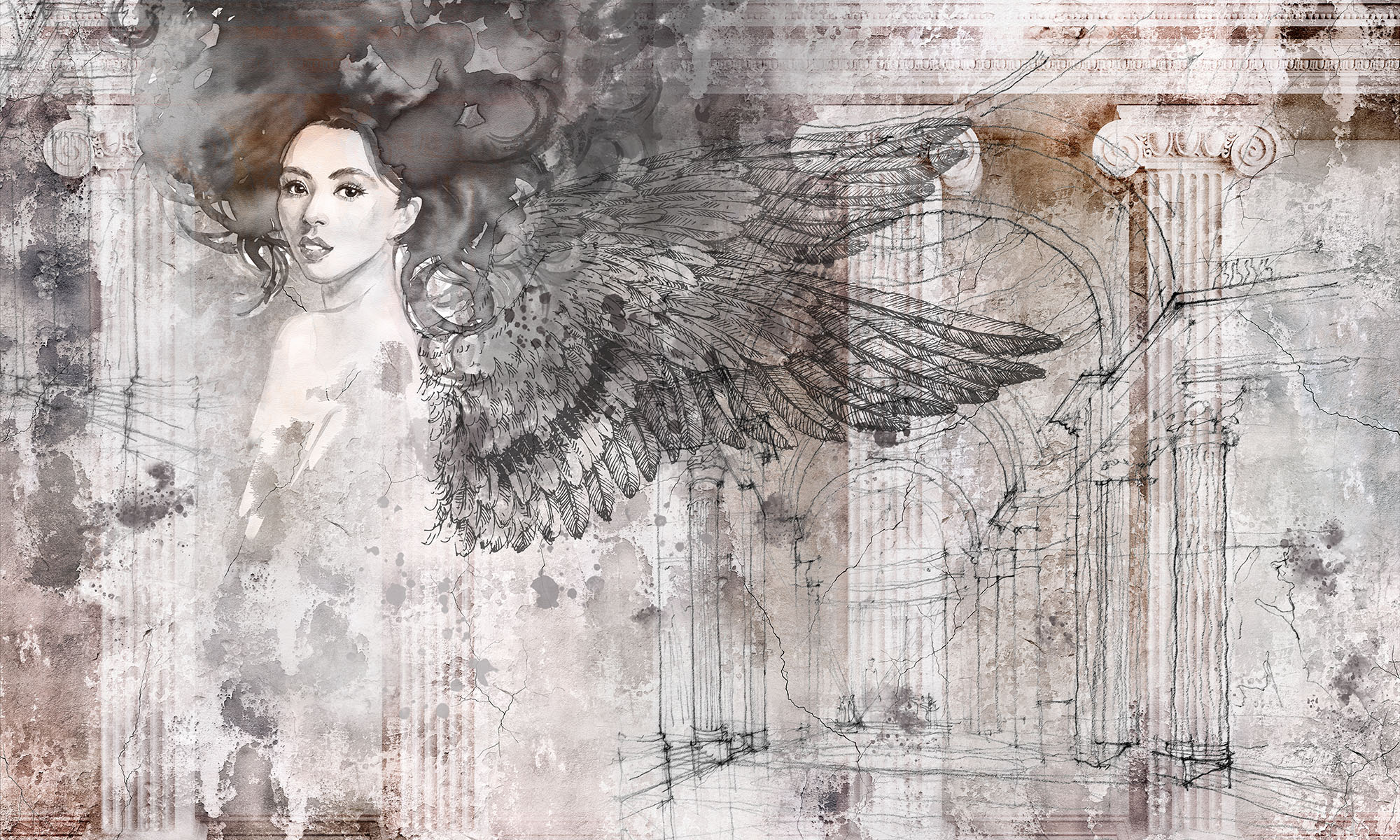 Безшовні Фотошпалери You are my angel