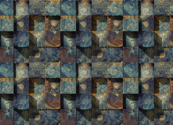 Fototapeta Wooden Bricks - Фото 3