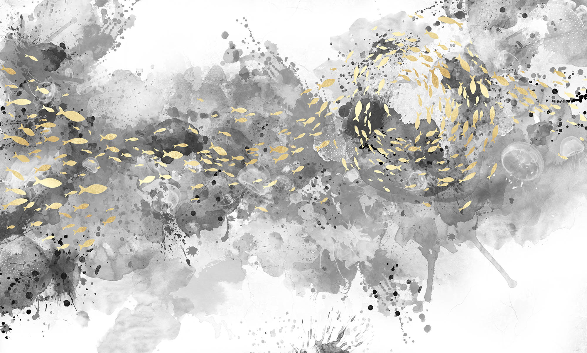 Wallpaper Fish splash