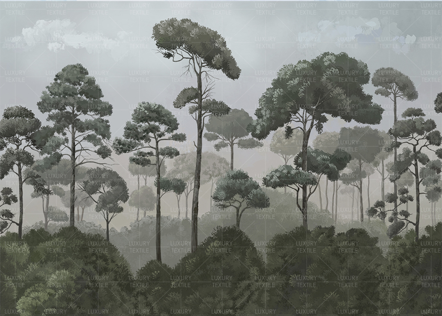 Wallpaper Oil forest