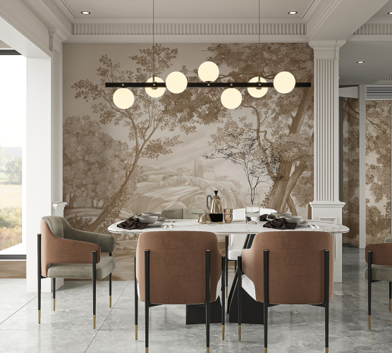 Фотошпалери Архітектура Білі Trieste