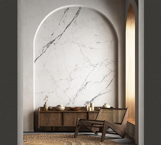 3D Wallpaper Classic marble white