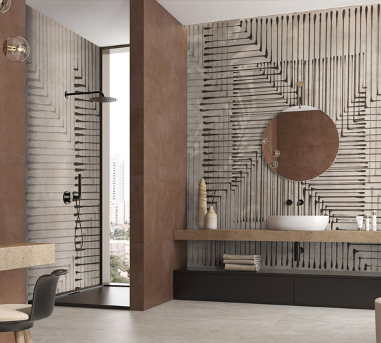 Wallpaper  Office Bathroom (for wet rooms) Òtranto