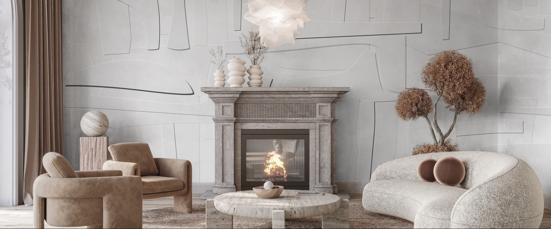 Безшовні Фотошпалери Chloè - Фото 1